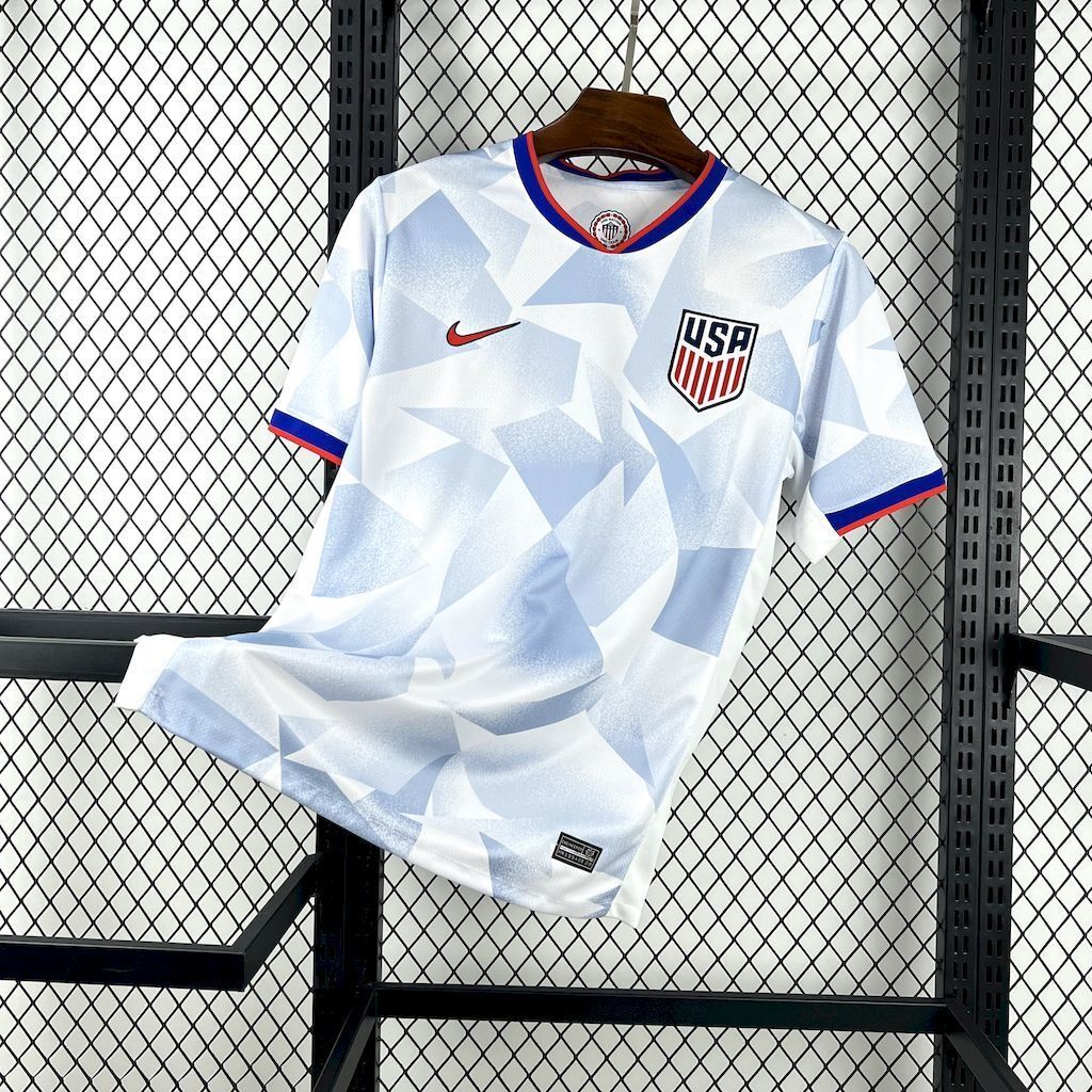 2025 USA Home Kit Soccer T-Shirt AAAAJersey Supply Yupoo
