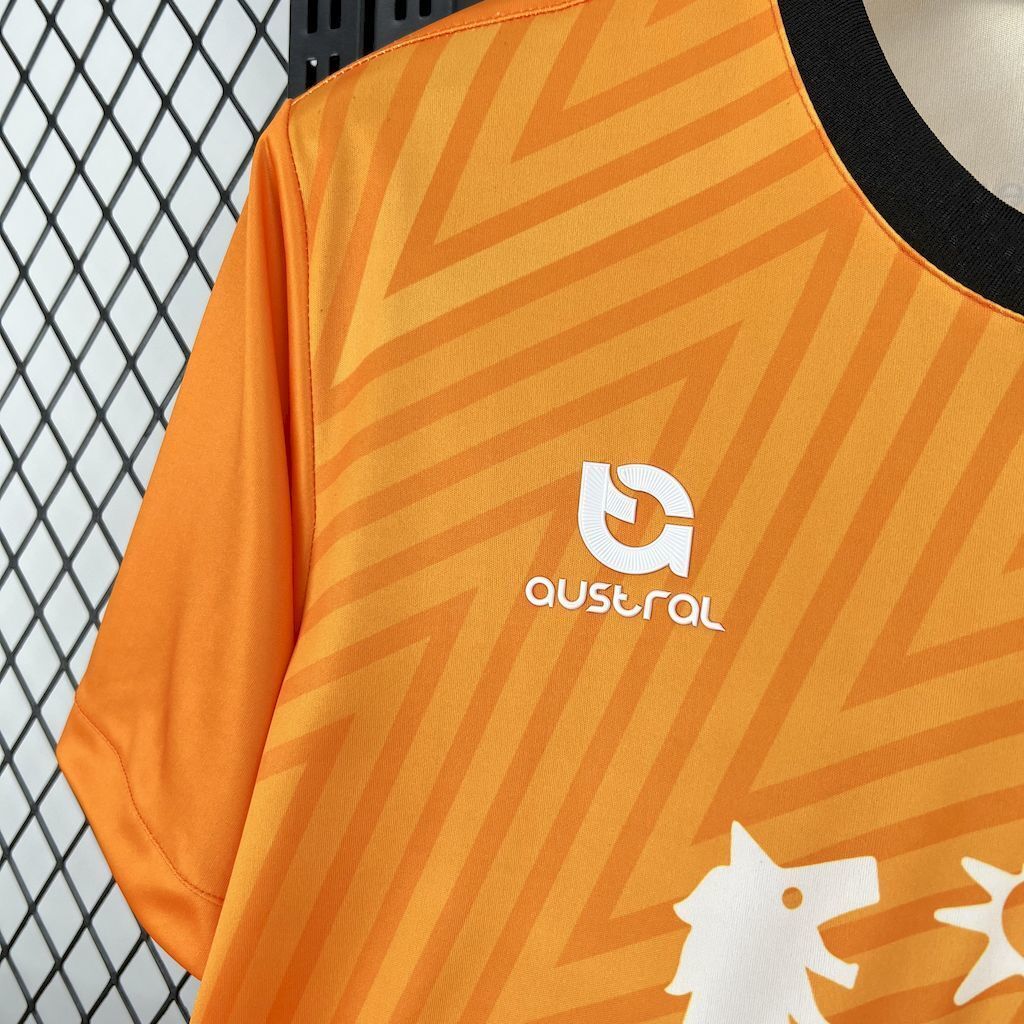 24-25 Racing de Santander Goalkeeper Orange Shirt Football Uniforms AAAAJersey Dropship Yupoo 1