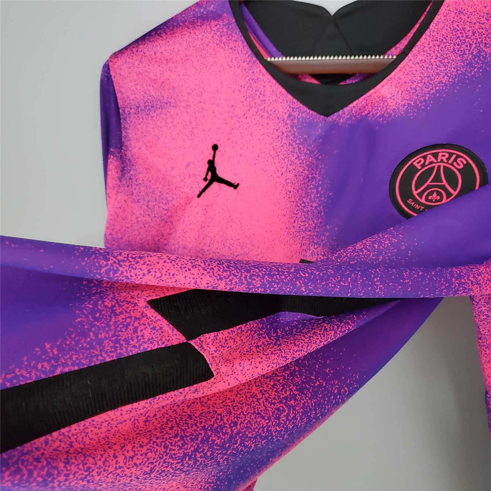 20-21 Jordan PSG fourth away purple Long Sleeve 6