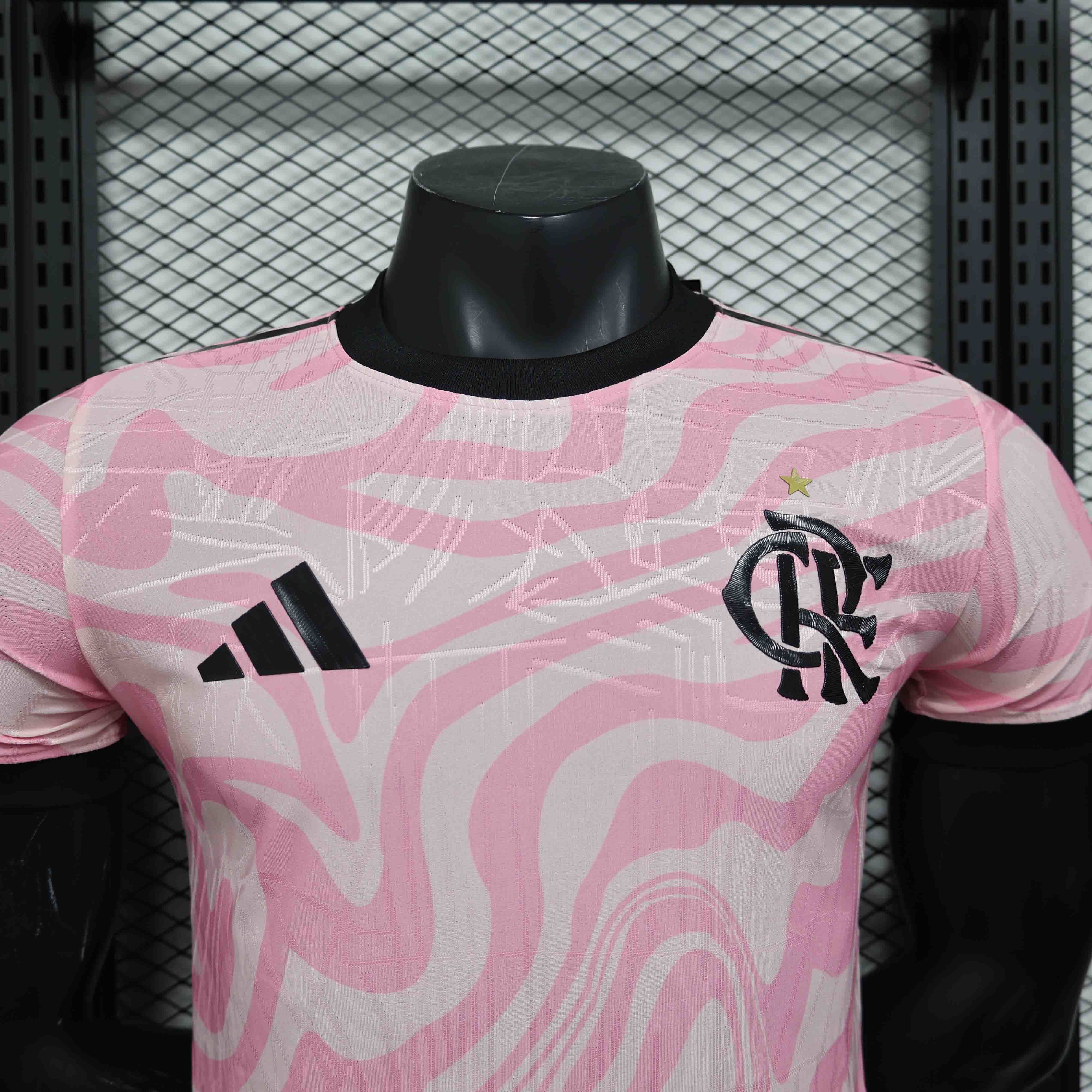 23-24 Flamengo Pink Special Edition Kit Player Version Shirt AAAAJersey Wholesale Yupoo 5