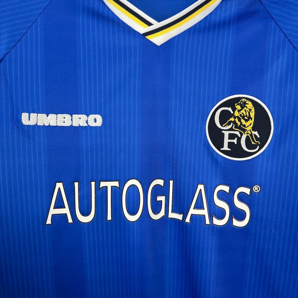 97-99 Chelsea Home Retro Kit Vintage Shirt AAAAJersey Supplier Yupoo 6