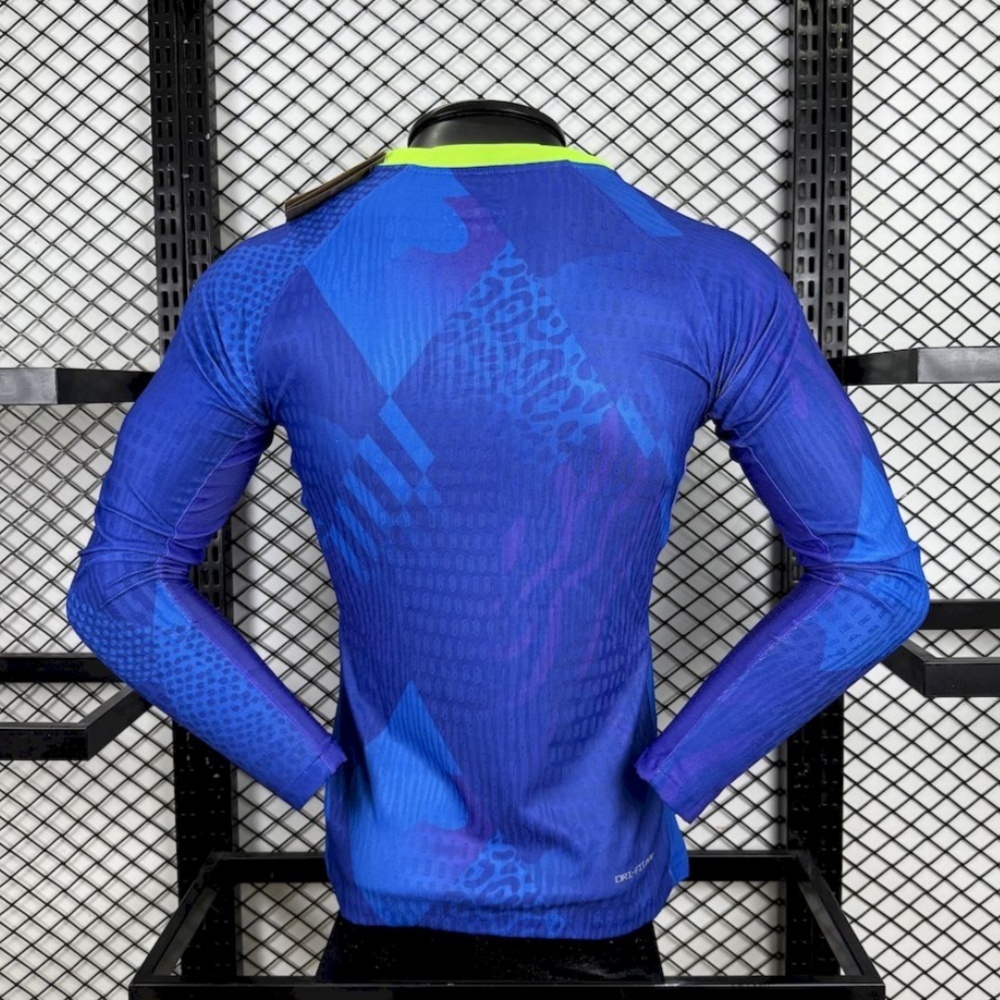 2025 Brazil Away Long Sleeve Kit Player Version Shirt AAAAJersey Yupoo 1