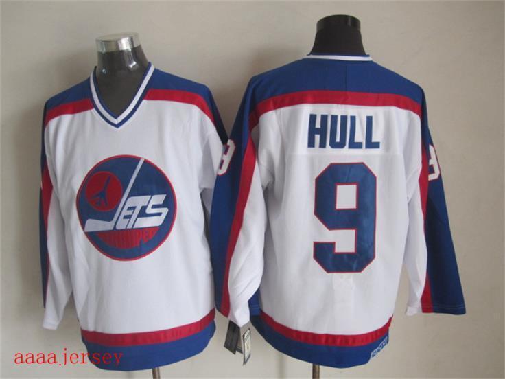 Winnipeg Jets retro ice hockey jersey M-3XL 温尼伯喷气机队复古冰球服 3