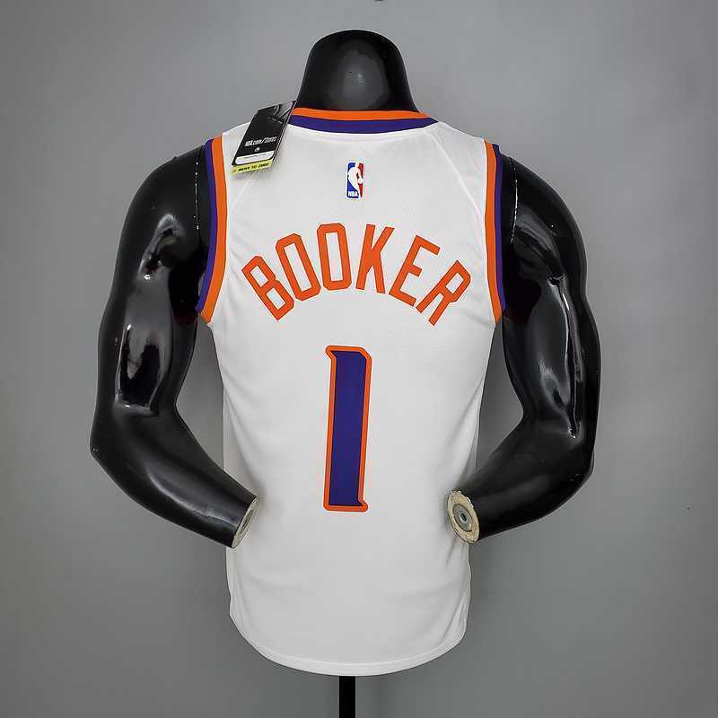 BOOKER#1 Phoenix Suns White 6