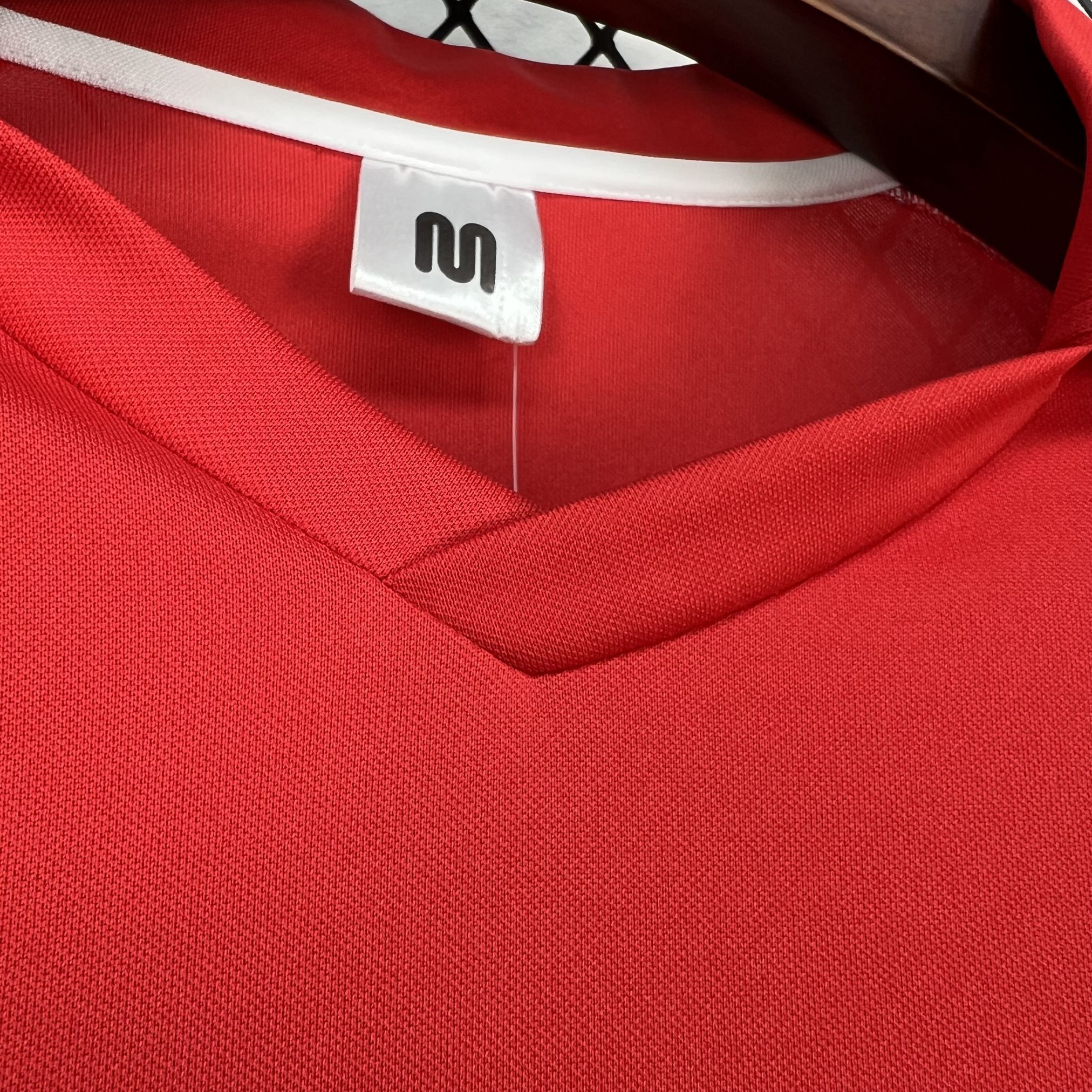 83-84 Real Zaragoza Mens Home Football Retro Kit Vintage Long Sleeve Shirt AAAAJersey Supply Yupoo 7 1