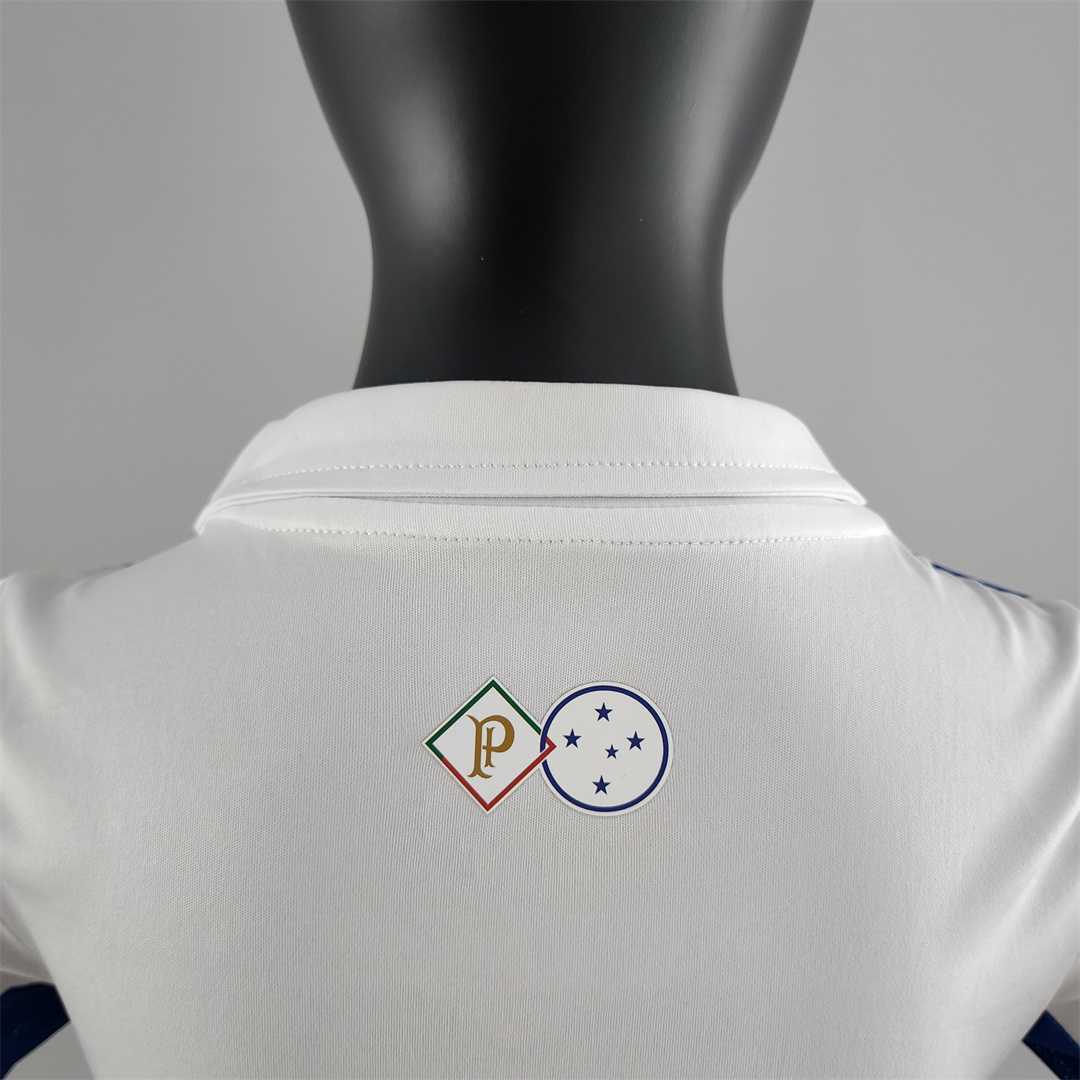 22-23 Cruzeiro away kids kit 5