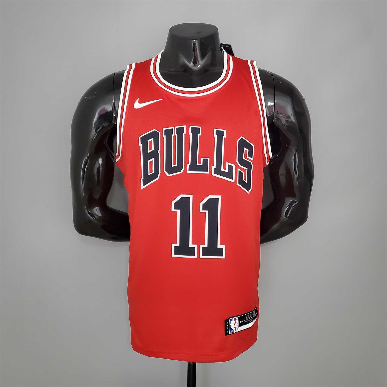 DeROZAN#11 Chicago Bulls Red