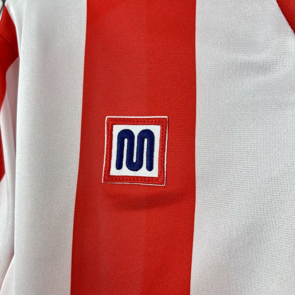 82-83 Atletico Madrid Home Retro Kit Vintage Shirt AAAAJersey Supply Yupoo 3