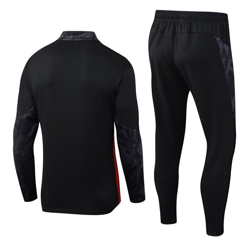 25-26 AC Milan Training Kit Soccer Black AAAAJersey Supply Yupoo 2