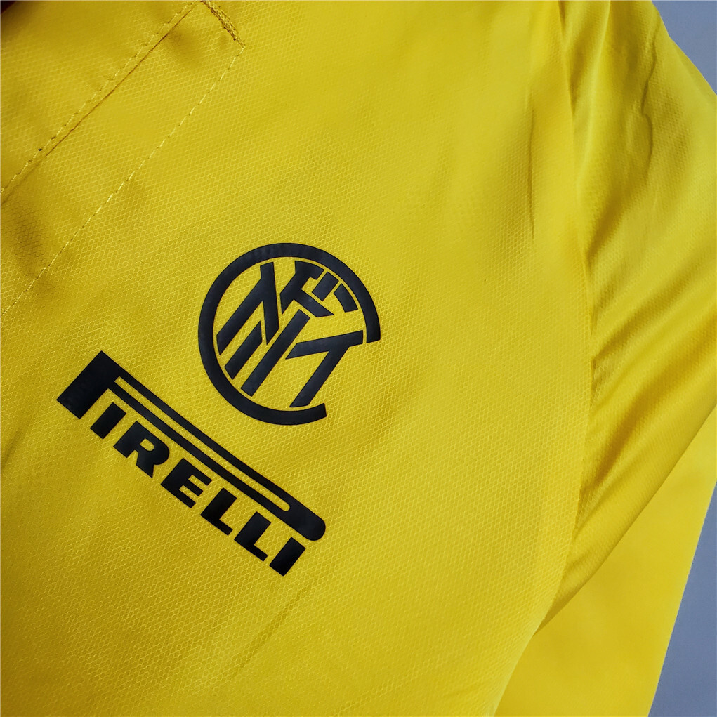 20-21 Inter Milan yellow windbreaker 6