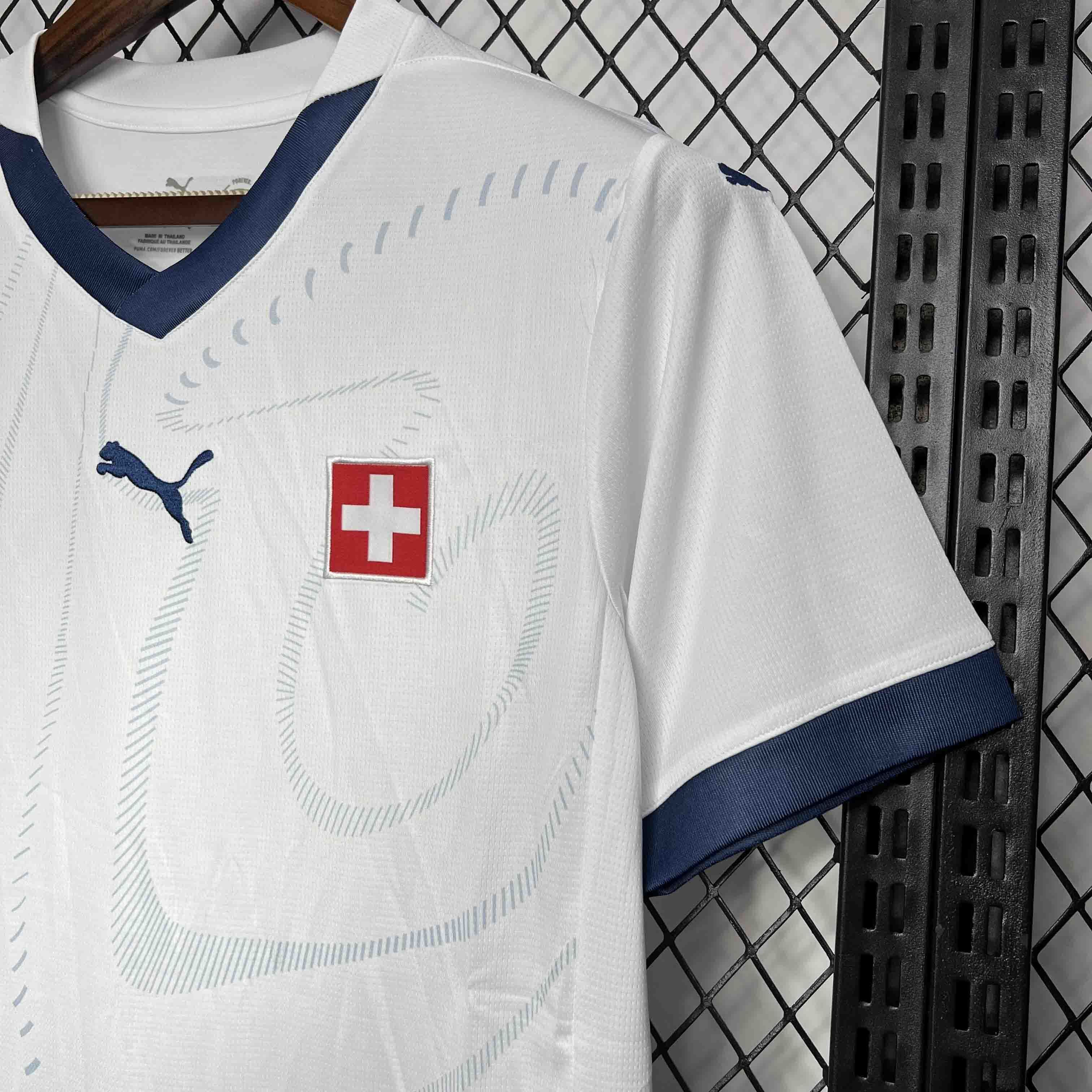 2024 Switzerland Away Kit UEFA Euro Shirt Football AAAAJersey Supplier 2