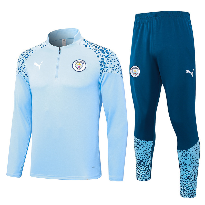 23-24 Manchester City Long Sleeve Training Suit Yupoo
