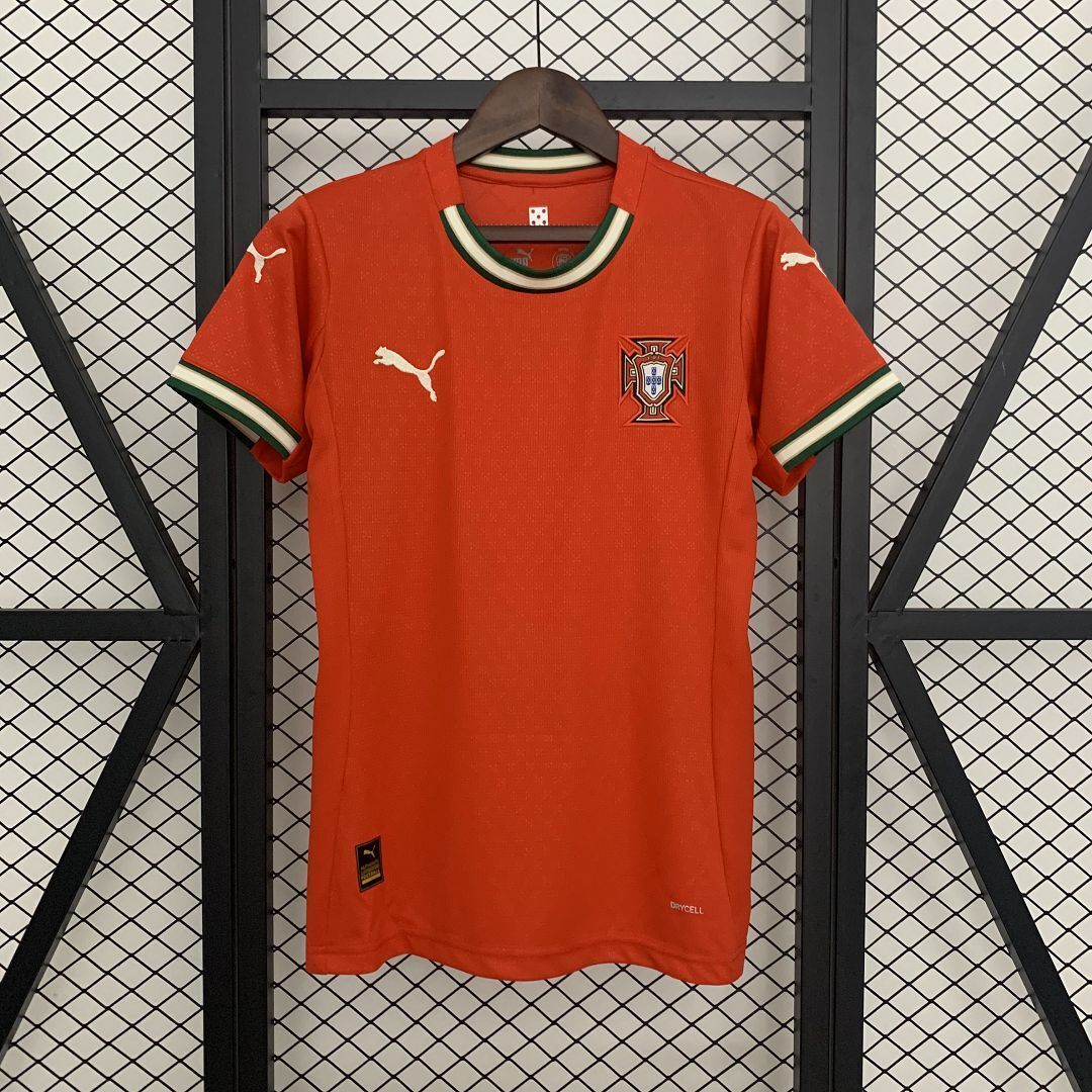 2025 Portugal Home Women Shirt Lady Uniform AAAAJersey Wholesale Yupoo