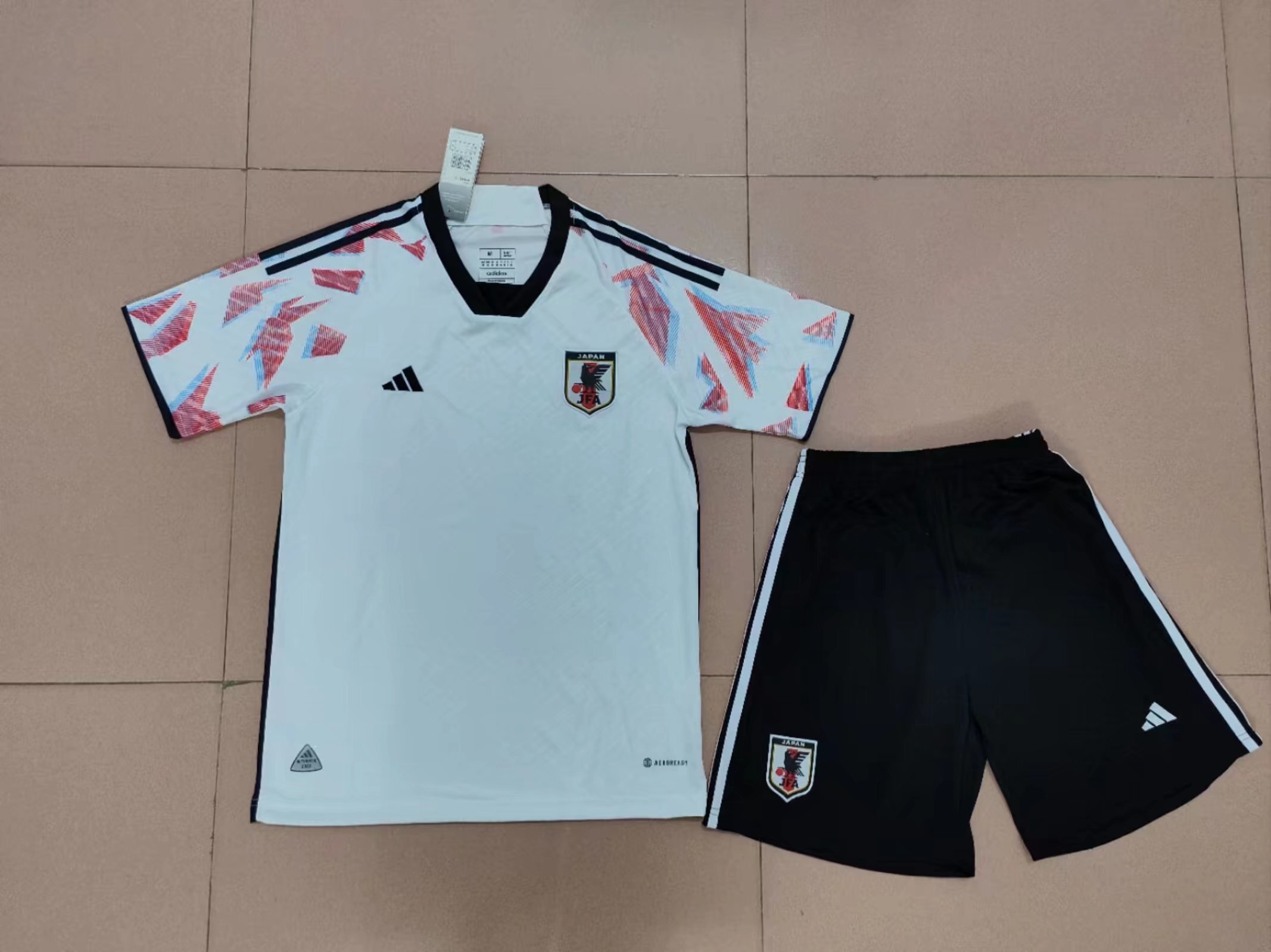 2022 Japan away kids kit