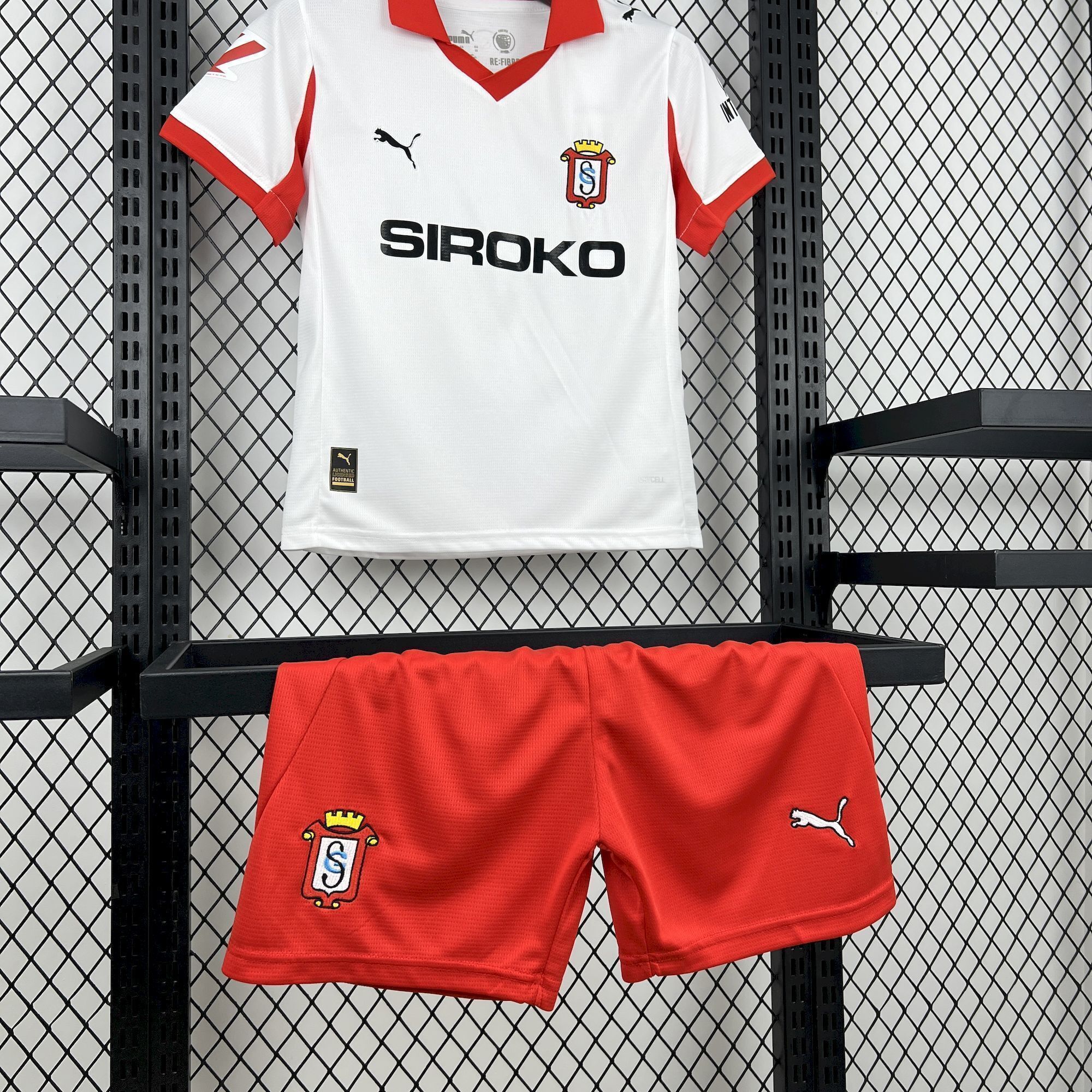 25-26 Sporting de Gijón Third Jersey Kids Kit Soccer T-Shirt AAAAJersey Supply Yupoo 1