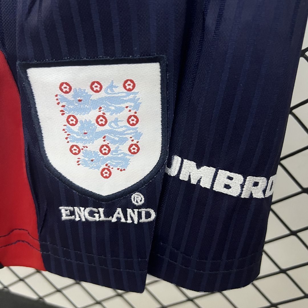 1998 England Home Retro Kid Kits Youth Apparels Soccer AAAAJersey Yupoo 6
