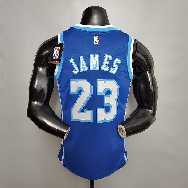 New James #23 Lakers blue 5