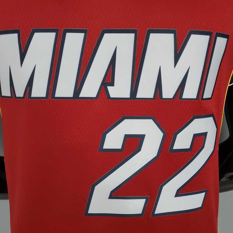 New Miami Heat Jordan BUTLER#22 Burgundy 4
