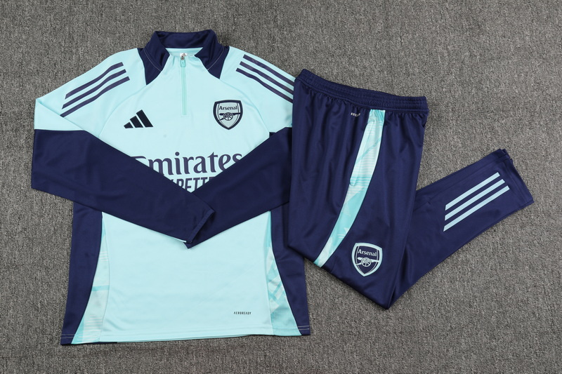 24-25 Arsenal Long Sleeve Training Suit Football Shirts 1