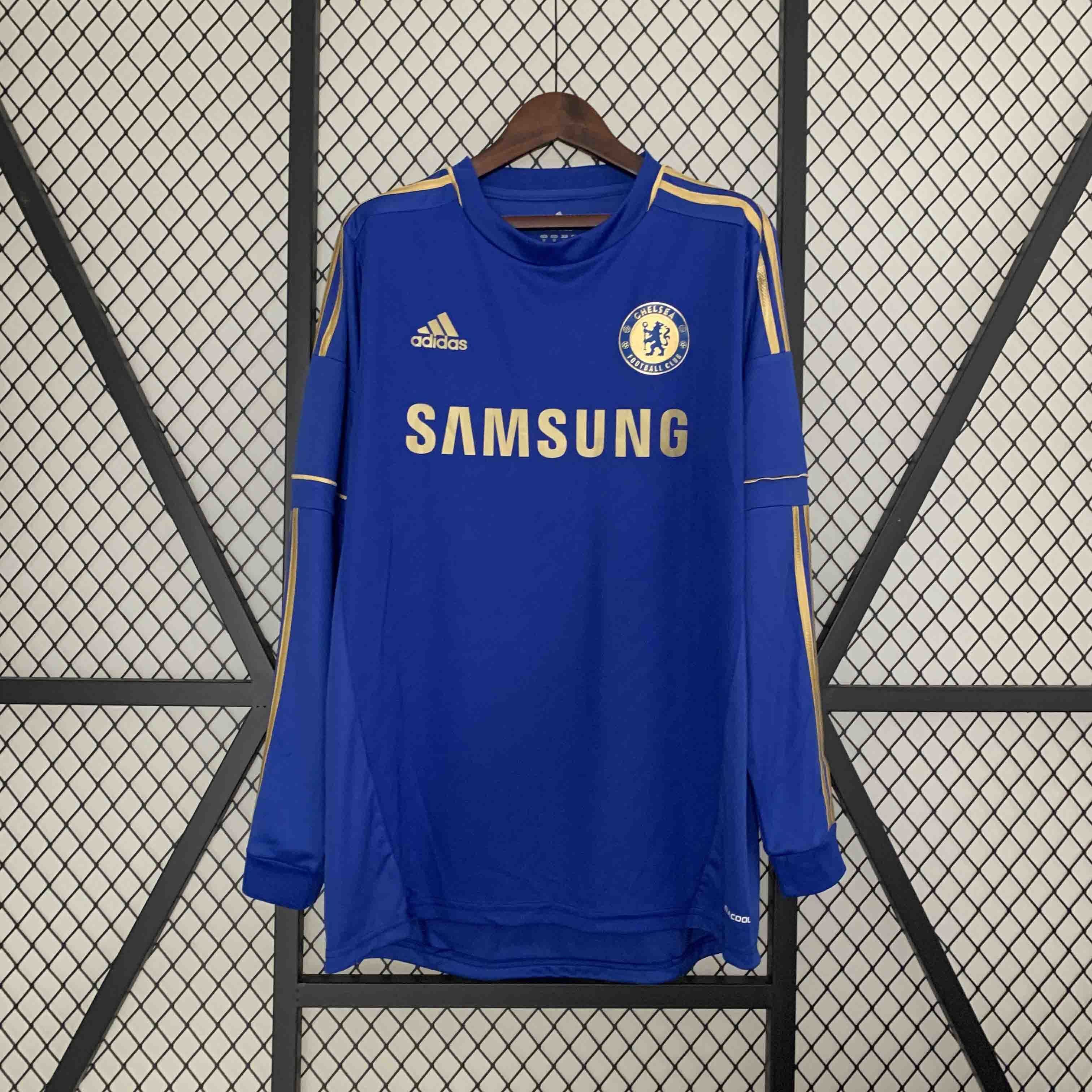12-13 Retro Long sleeve Chelsea Home S-XXL