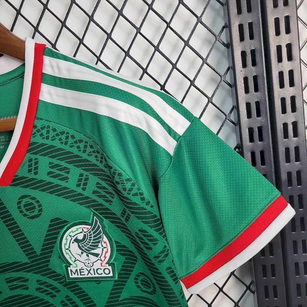 2026 World Cup Mexico Home Kit Football Women T-Shirt AAAAJersey Supply Yupoo 2