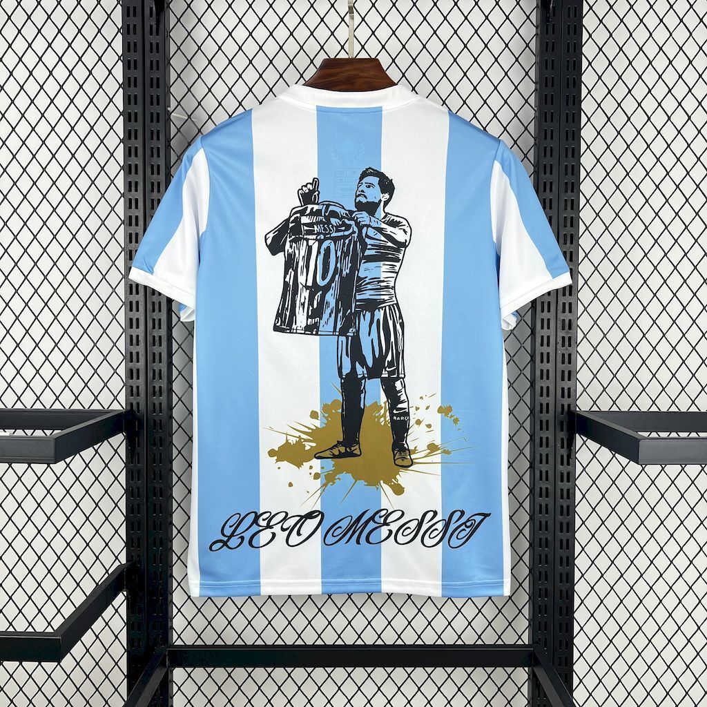 2024 Argentina Leo Messi Special Edition T-Shirt Football Apparels Soccer AAAAJersey Yupoo 3
