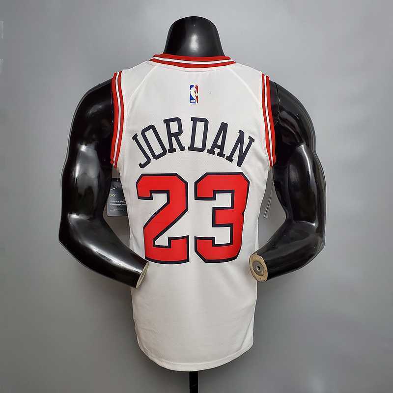 Jordan #23 Chicago Bulls white 6