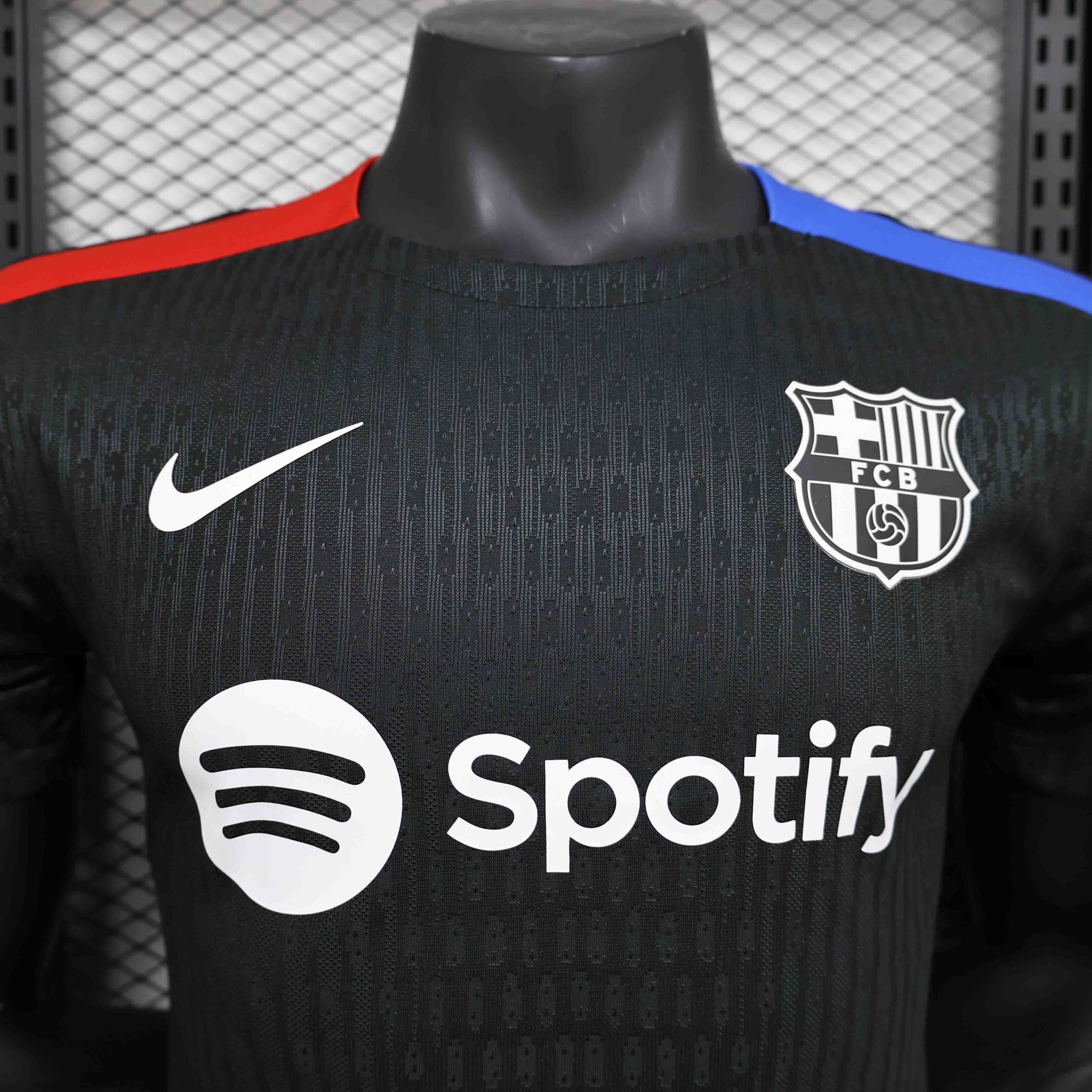 24-25 Barcelona Pre-Match Kit Player Version Shirt AAAAJersey Supplier Yupoo 1