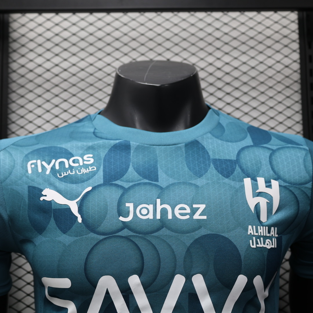 25-26 Al-Hilal Saudi Third Away Kit Player Version Soccer AAAAJersey Cheap Yupoo 2