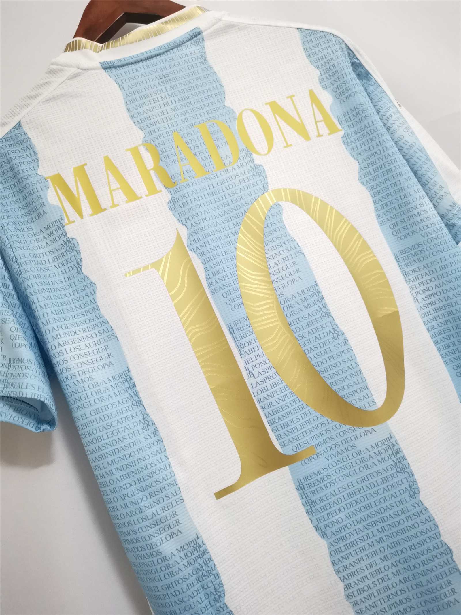 2021 Argentina Commemorative Edition White Blue 4