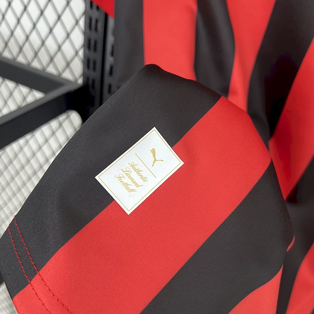 2425 AC Milan 125th Anniversary Edition Red Kit Football Uniforms AAAAJersey Supplier Yupoo 2