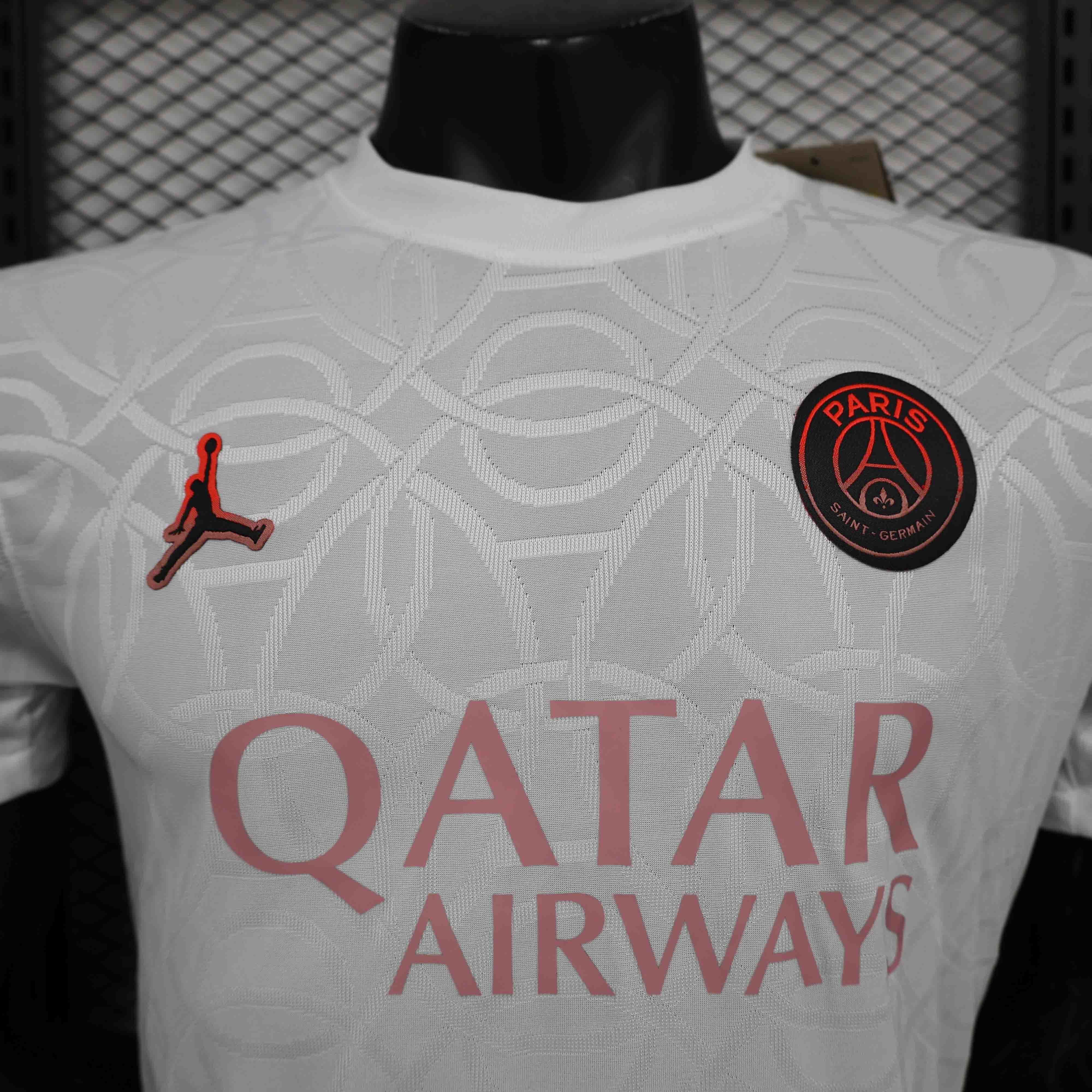 24-25 PSG Academy Pro Pre-Match White Player Version Shirt AAAAJersey Supplier Yupoo 5