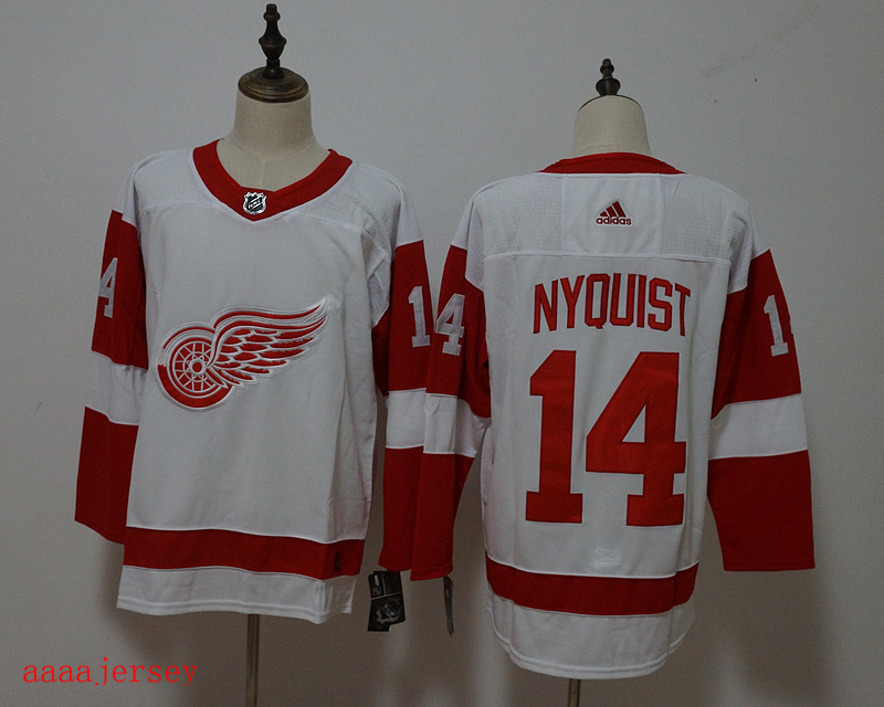 Detroit Red Wings ice hockey jersey M-3XL 底特律红翼队冰球服 1