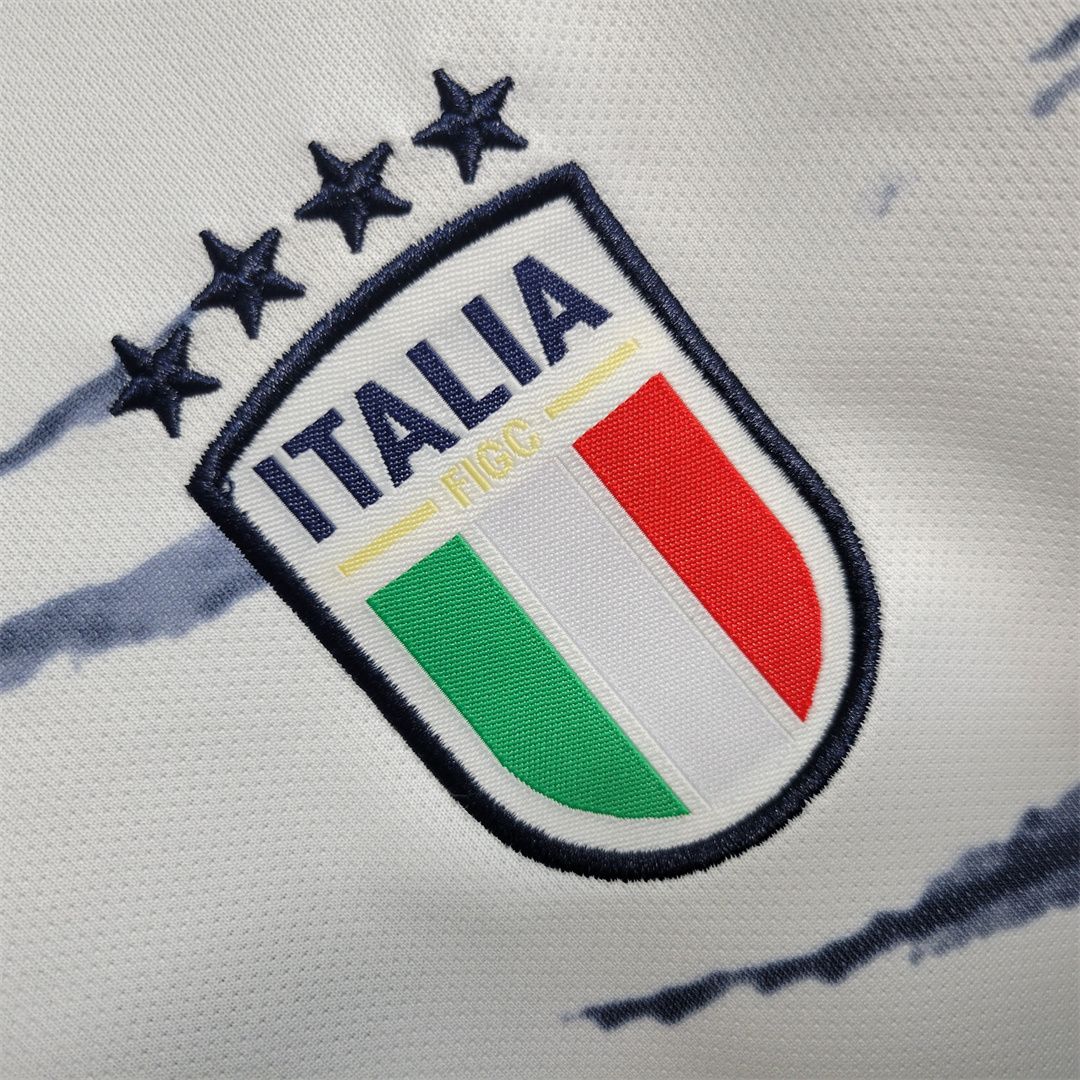 2023 Italy away kids kit 8