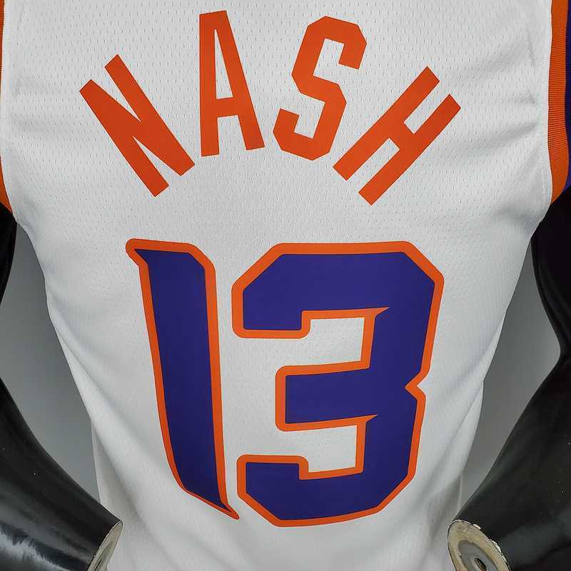 NASH#13 Phoenix Suns White 5
