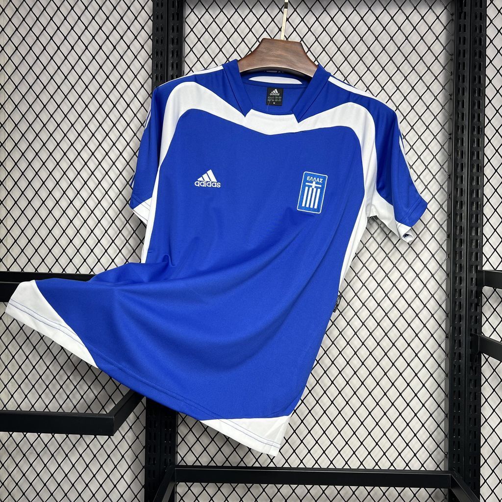 2004 Greece Home Retro Kit Vintage Shirt Sport AAAAJersey Yupoo 2