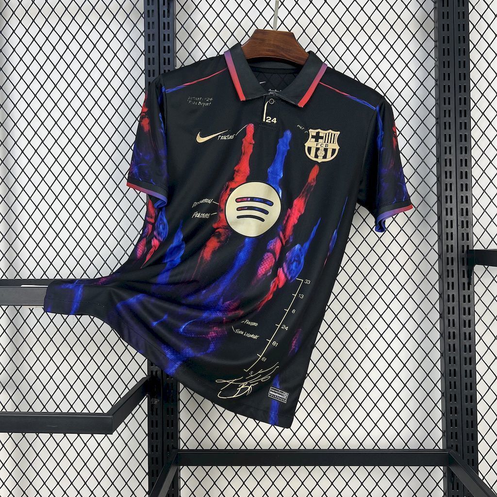 25-26 Barcelona Dark X-Ray Special Edition Shirt Football Uniform AAAAJersey Yupoo