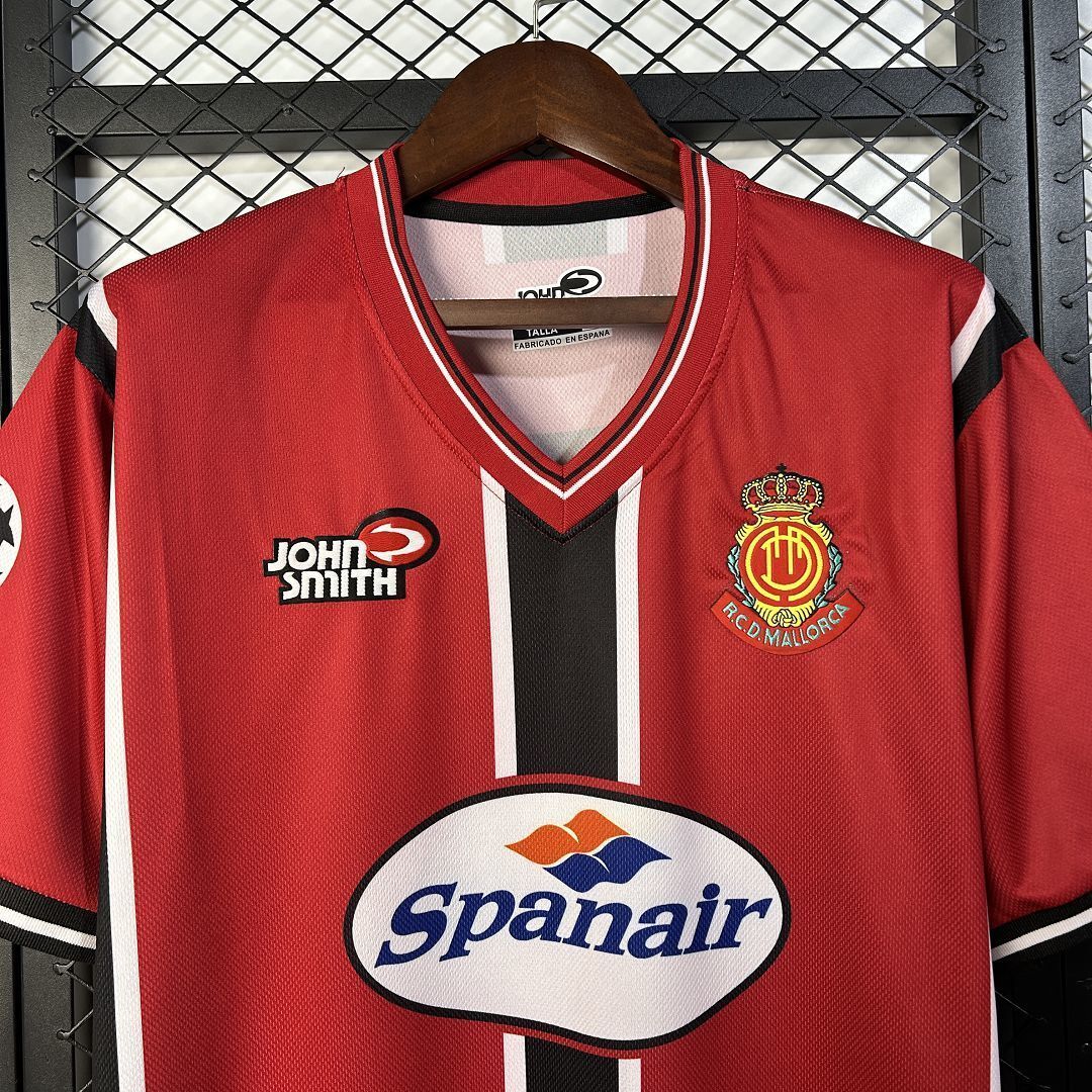 01-02 Mallorca Home Retro Kit Vintage Shirt Soccer AAAAJersey Yupoo 6