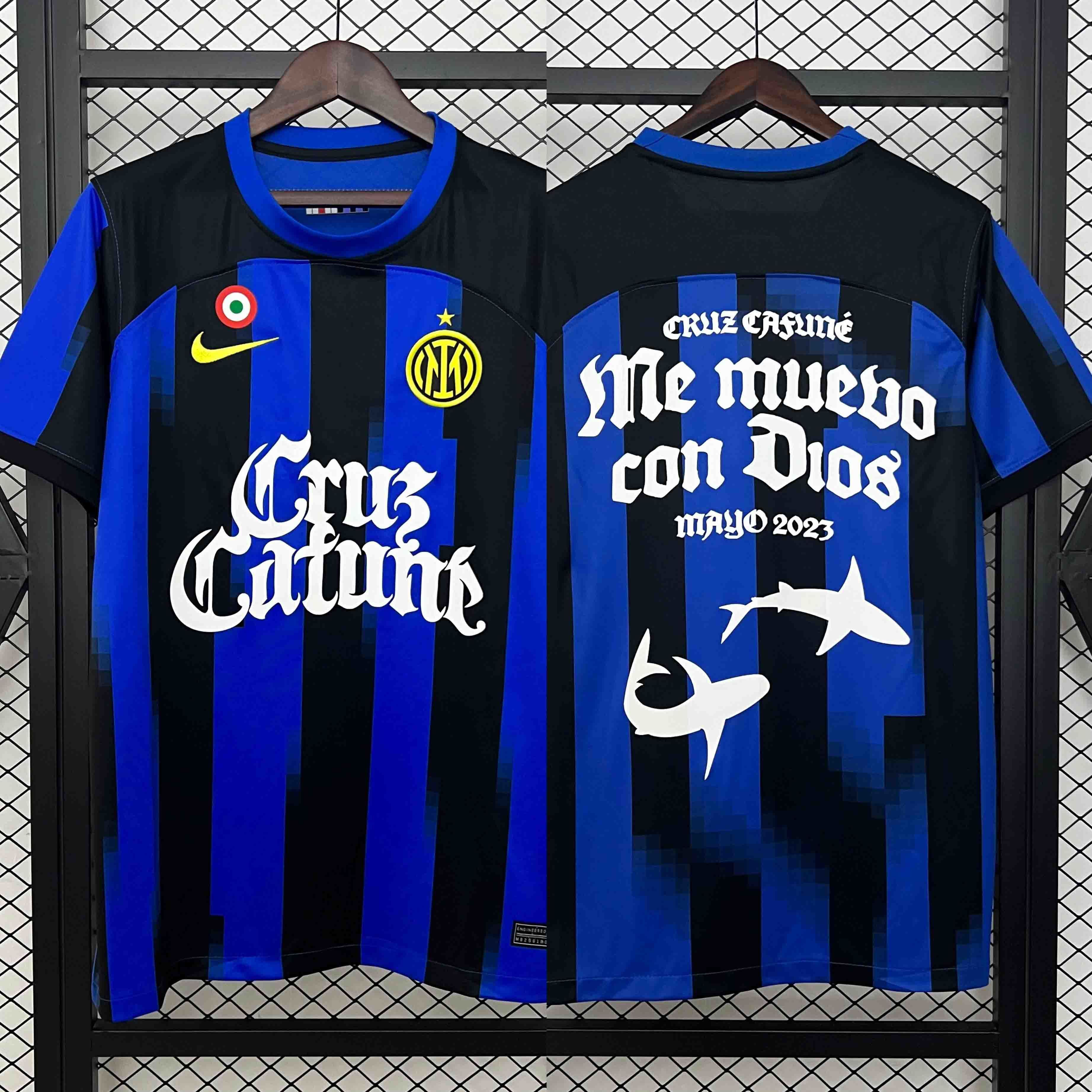 23-24 Inter Milan Home X Cruz Cafune Football T-Shirt AAAAJersey Supplier Yupoo