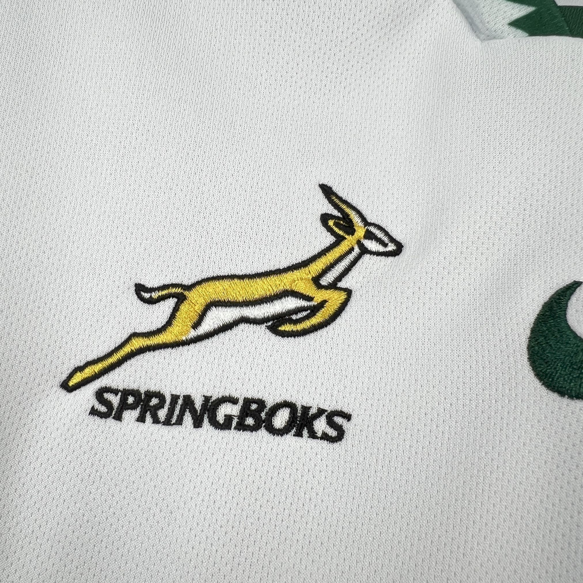 South Africa 2026 Mens Springbok Away White Soccer T-Shirt AAAAJersey Wholesale Yupoo 2