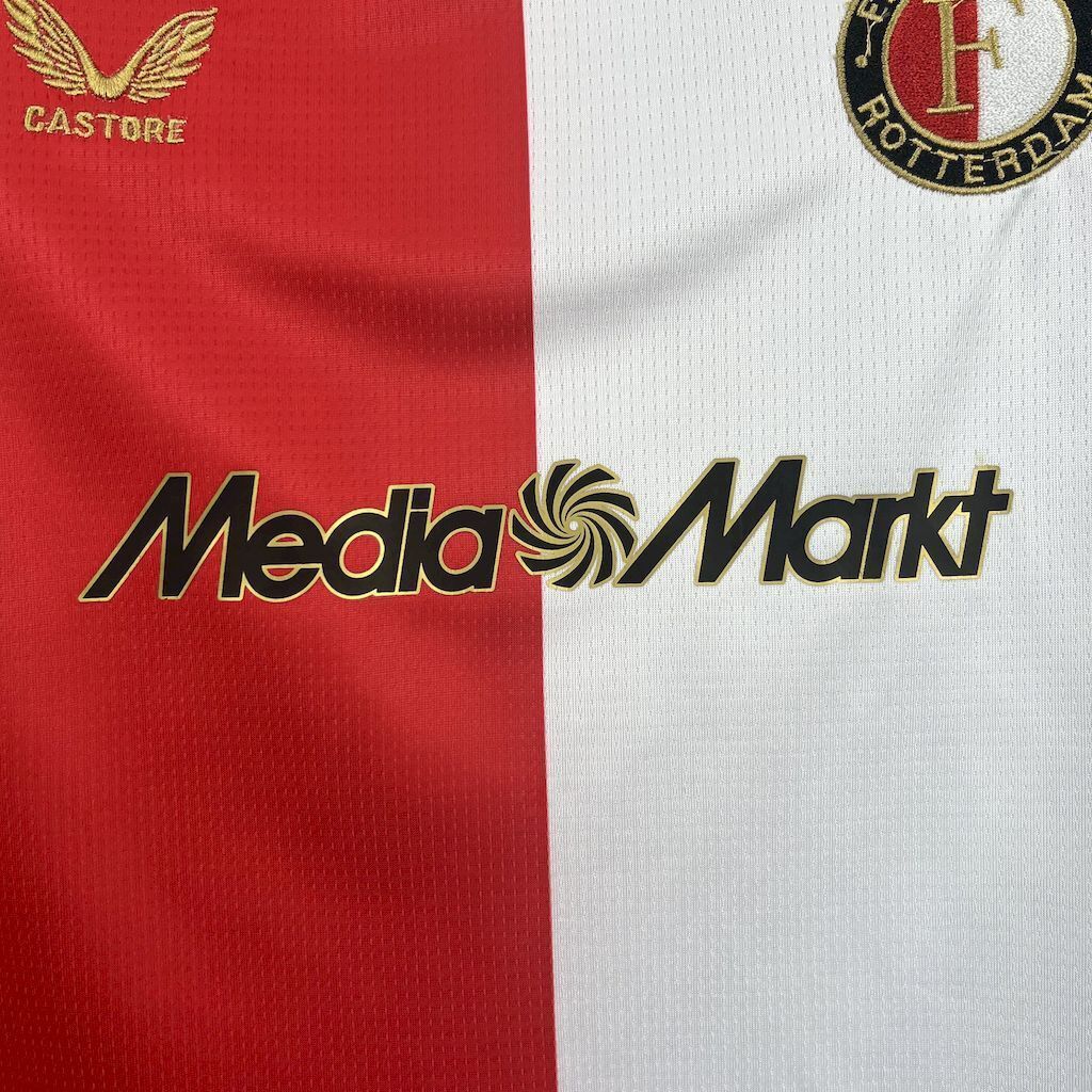25-26 Feyenoord Rotterdam Home Kid Kits Youth Apparels AAAAJersey Supply Yupoo 1