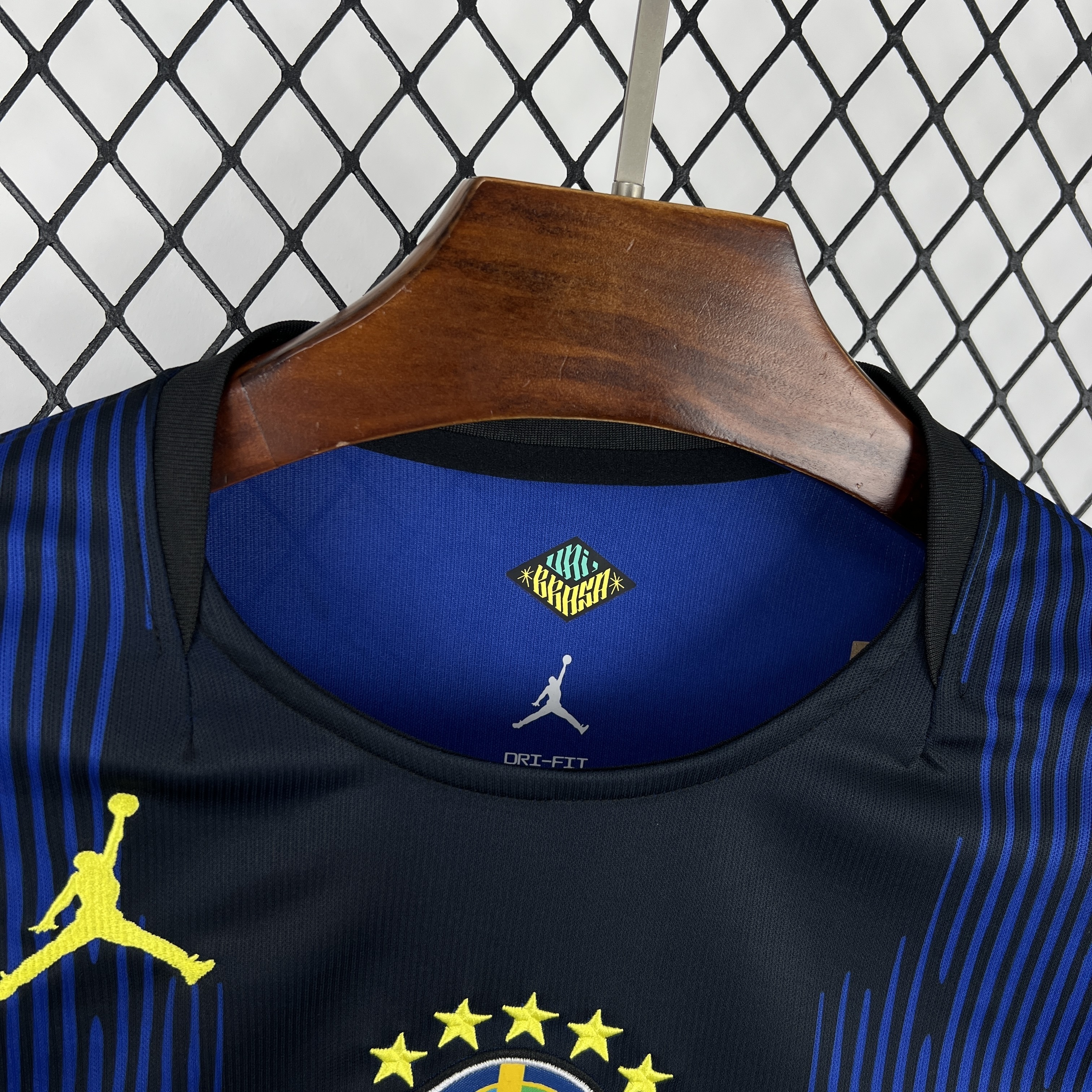 2026 World Cup Brazil Away Long Sleeve Soccer Shirt Fan Version 3