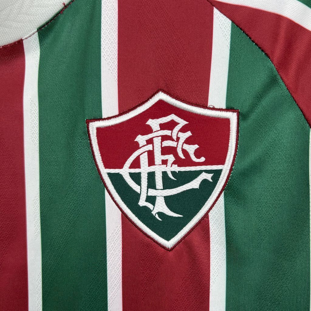 25-26 Fluminense Home Long Sleeve Kit Soccer T-Shirt AAAAJersey Wholesale Yupoo 1