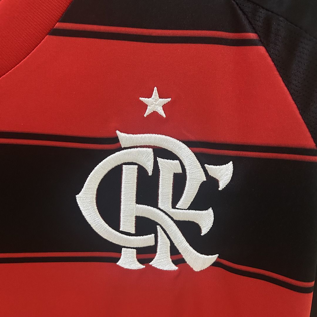 25-26 Flamengo Home Long Sleeve Kit Soccer T-Shirt AAAAJersey Dropship Yupoo 5