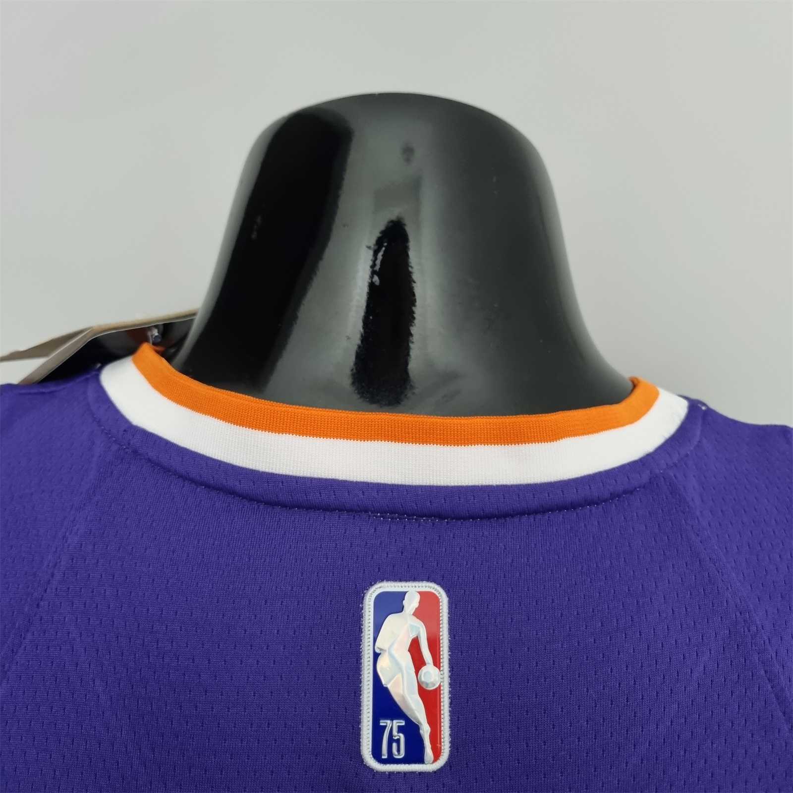 75th Anniversary Paul #3 Phoenix Suns Purple NBA Jersey 3