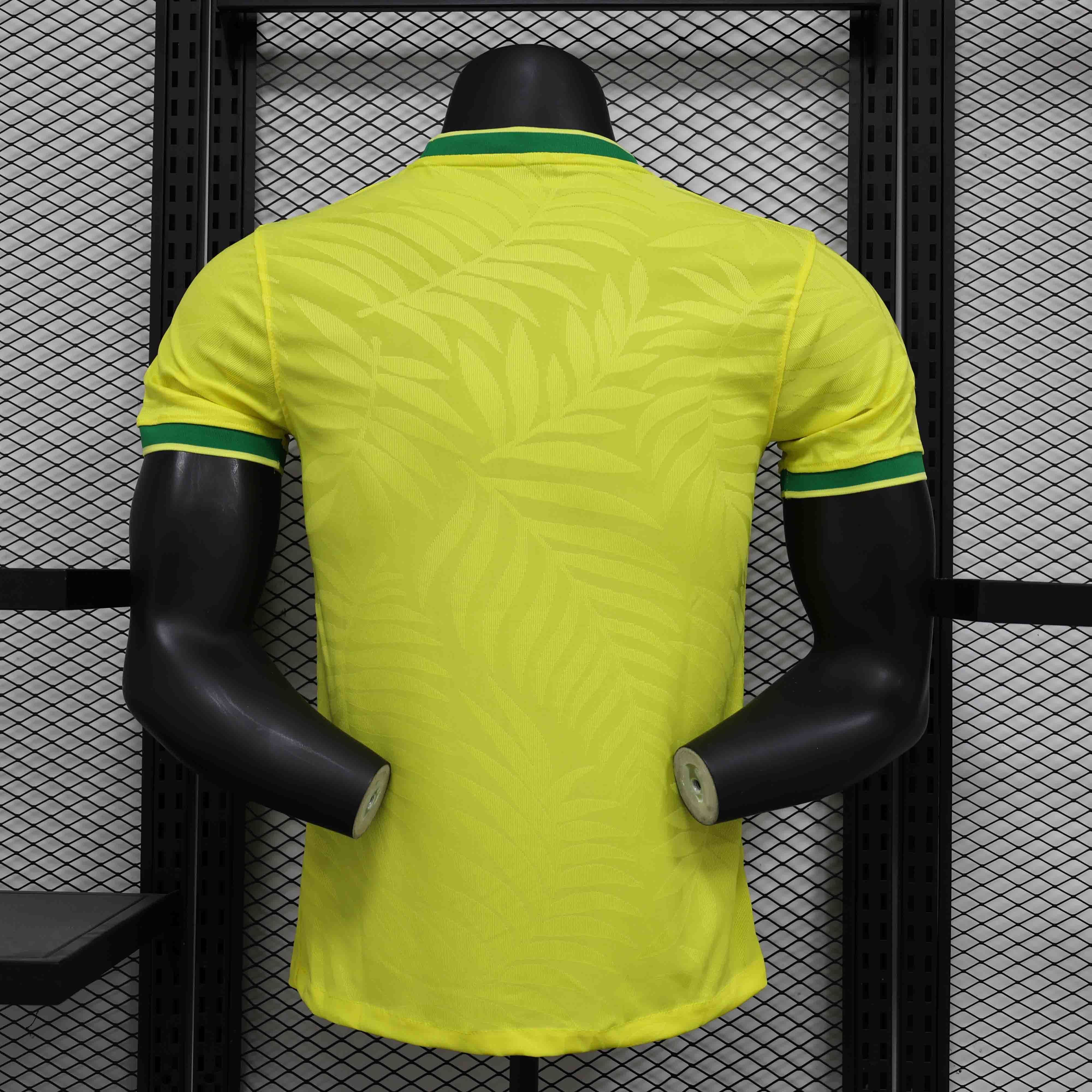 2024 Brazil Yellow Birds Special Edition Player Version Shirt AAAAJersey Supplier Yupoo 2