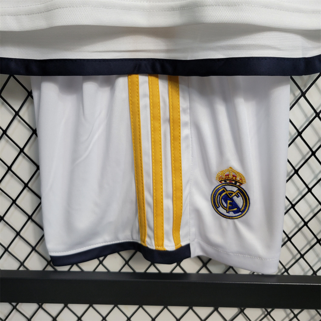 23-24 Real Madrid home kids kit 12
