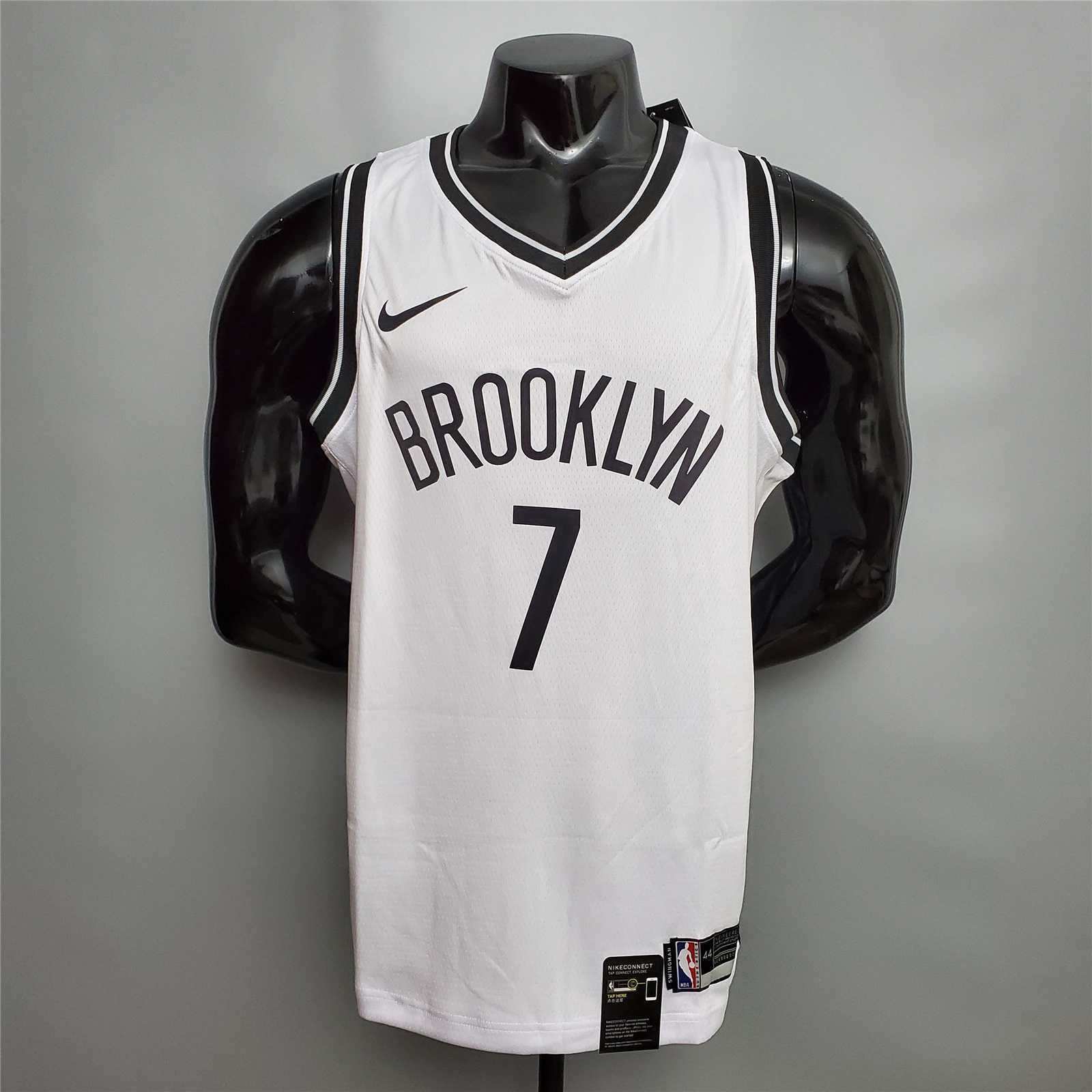Durant #7 Brooklyn Nets white1684437041000
