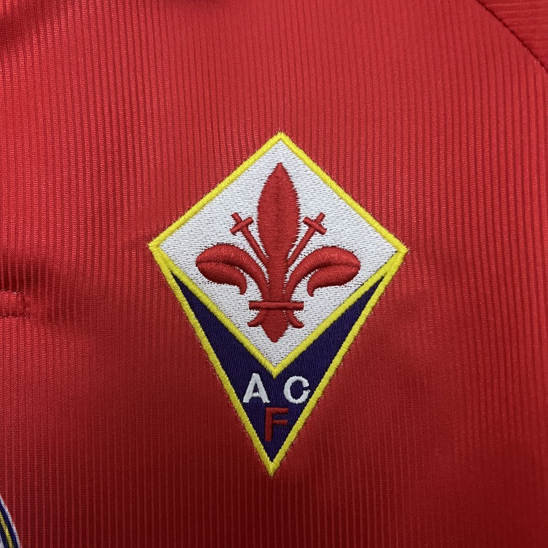 95-96 Fiorentina Fourth Retro Kit Vintage Shirt AAAAJersey Dropship Yupoo 1