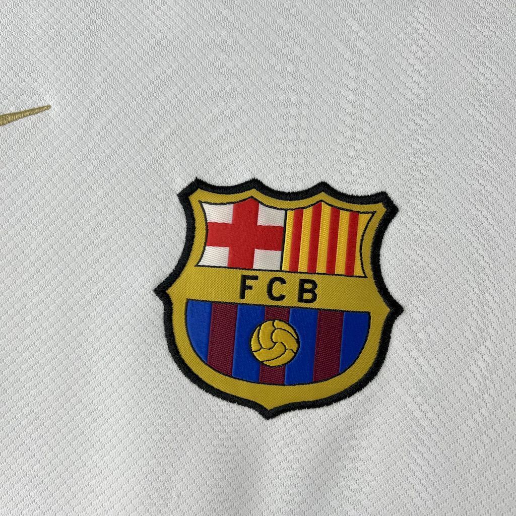 25-26 Barcelona White Kit Special Edition Soccer AAAAJersey Yupoo S-2XL 1
